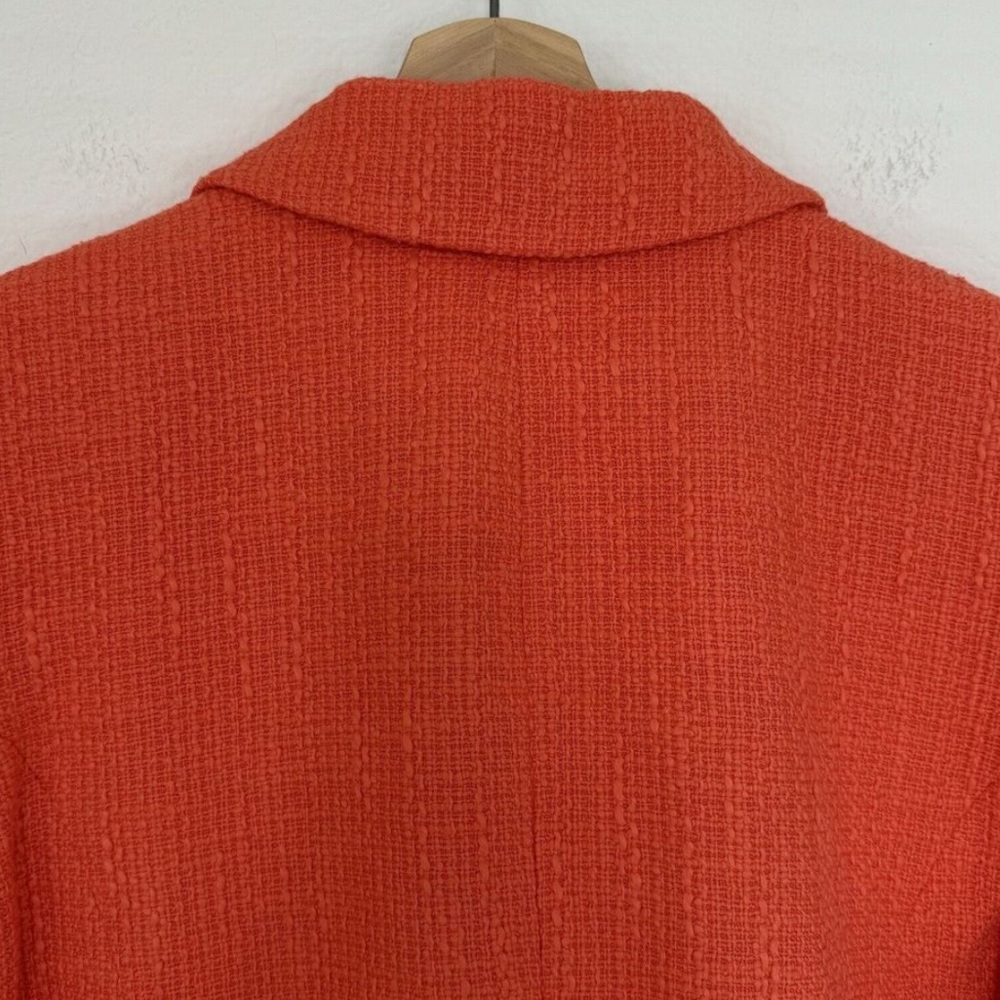 Chic Orange Blazer NWT - Picture 7 of 16